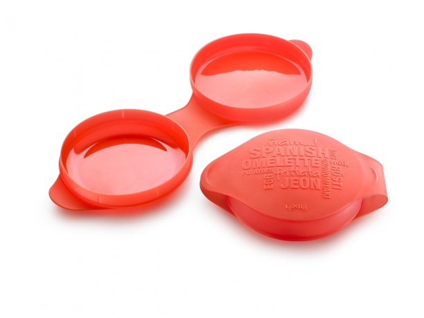 Испанский омлет Lekue, форма силиконовая, красная