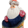 РД- 43 Фигурка Дед Мороз с мешком (Резной) 18см