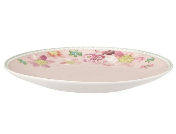 Тарелка закусочная Primula, розовая, 20 см. Maxwell & Williams