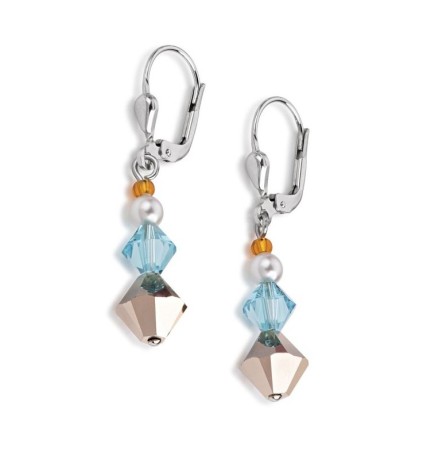 Серьги Multicolour Pastel *4873/20-1522 Coeur de Lion