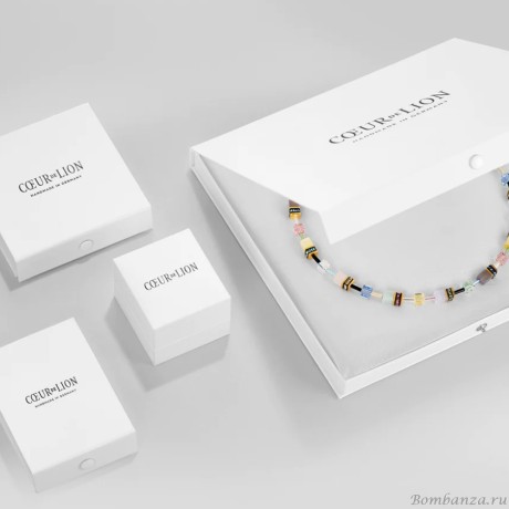 Серьги Multicolor Rainbow Coeur de Lion