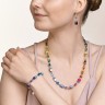 Серьги Multicolor Rainbow Coeur de Lion