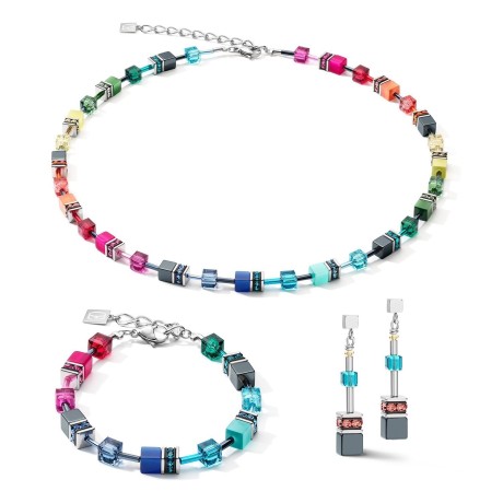 Серьги Multicolor Rainbow Coeur de Lion