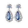 Серьги LUCIA SS LIGHT BLUE / CRYSTAL Dyrberg Kern