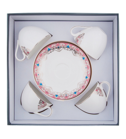 JK- 03 Чайный набор на 4 перс."Каприз Примадонны" (Pavone)