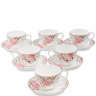 JK-207 Чайный набор на 6 перс. "Монте-Роза" (Monte Rosa Pavone)