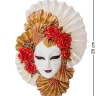 WS-336 Венецианская маска "Пионы"