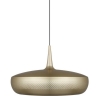 Плафон Clava Dine Brass, Clava Dine brushed brass, 28x43x43 см. Umage