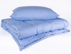 Подушка мягкая из гусиного пуха "Витаминный коктейль", 50х68 (подходит детям) Natures