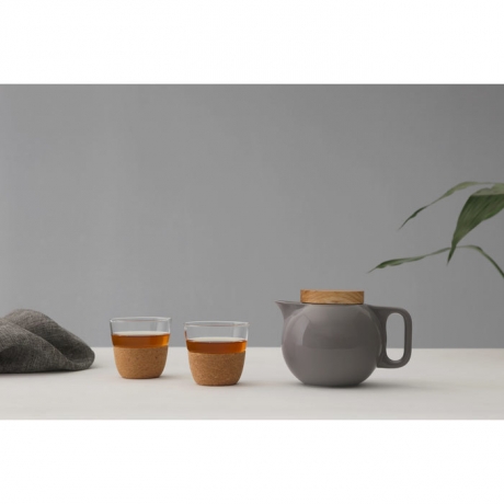 Чайник заварочный с ситечком Jaimi™ 650 мл. серый Viva Scandinavia