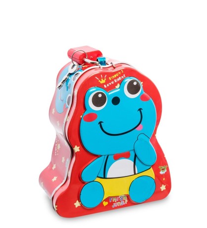 BX- 19/1 Металлическая копилка "Лягушонок"