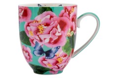 Кружка с подставкой Камелии, 0,4 л. Maxwell & Williams