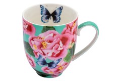 Кружка с подставкой Камелии, 0,4 л. Maxwell & Williams