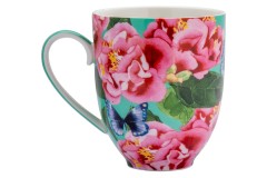 Кружка с подставкой Камелии, 0,4 л. Maxwell & Williams