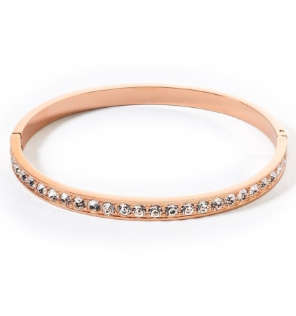 Браслет Crystal-Rose gold 17 см 0131/33-1822 Coeur de Lion