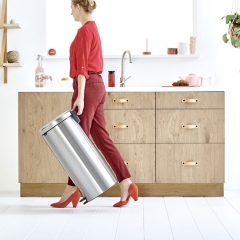 Мусорный бак newicon (30 л), Стальной матовый Brabantia