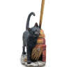 WS-841 Статуэтка "Кот с метлой" (Лиза Паркер)