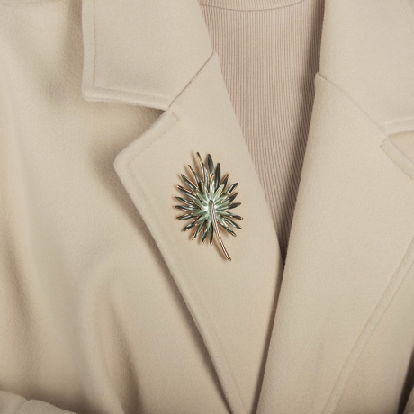 Брошь Одуванчик XZ0839.13 BR/G Shadore