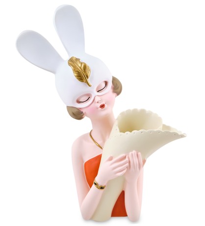 MF-116/1 Подставка "Девочка с ушками"