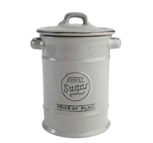 Ёмкость для хранения сахара, 11,5x11,5x18 см. Pride of Place Cool Grey, T&G