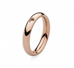 Кольцо - база Basic small gold 15.9 мм 627053 RG Qudo