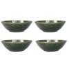Набор из 4 глубоких тарелок Mikasa Jardin GREEN, 20 см. Kitchen Craft