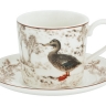 Чашка с блюдцем Охота, 0,2 л. Imari