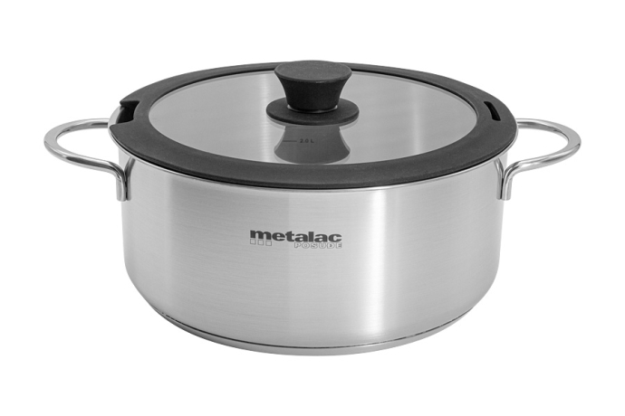 Кастрюля-сотейник Реа, 24 см. 4,8 л. Metalac