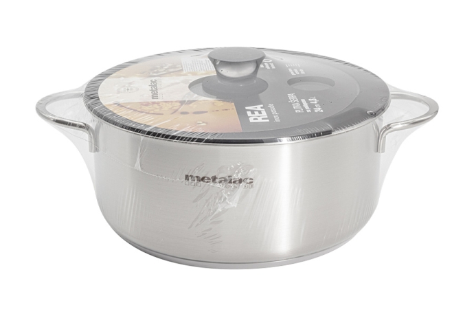 Кастрюля-сотейник Реа, 24 см. 4,8 л. Metalac