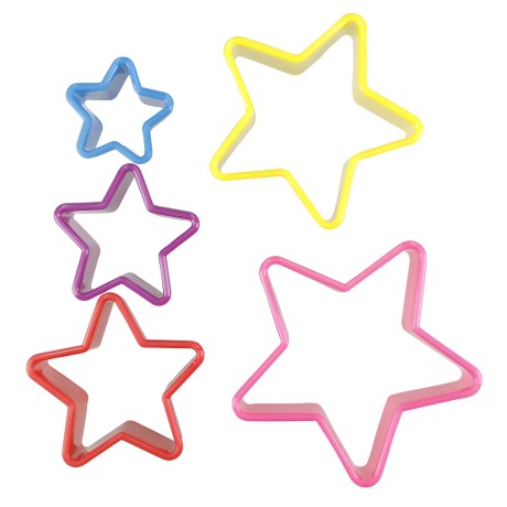 Набор формочек для печенья Colourworks из 5 звездочек Kitchen Craft