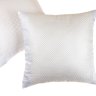 Декоративная наволочка "ELISA" BOVI 42x42 см. белый/кремовый