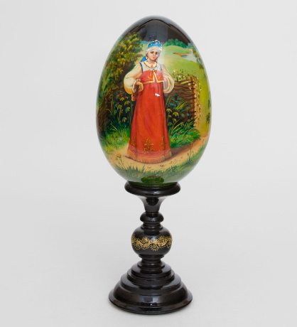 ИКО-49 Яйцо расписное "У околицы" Овечкина М.В.