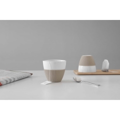 Чайный стакан, 300 мл., 2 предмета, песочный, Viva Scandinavia Anytime