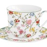 Чашка с блюдцем Сад мечты, 0,37 л. Easy Life