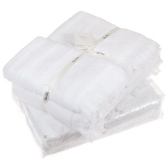 Комплект &quot;MOUSSE&quot; из 3 полотенец, (30x50,50х100,70х140)см. кокосовый, Devilla