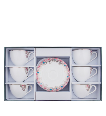 JK- 02 Чайный набор на 6 перс."Каприз Примадонны" (Pavone)