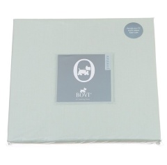 Простыня на резинке (PB), перкаль, 140x200x30см. салатовый, BOVI