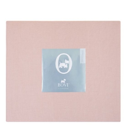 Простыня прямая (LB), 240x280см. розовый, BOVI