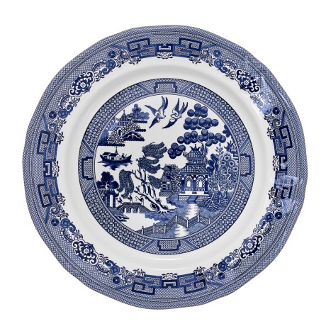 Тарелка, 30,9 см. BLUE WILLOW Grace Tudor