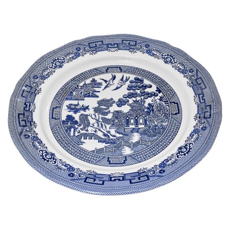 Тарелка, 30,9 см. BLUE WILLOW Grace Tudor