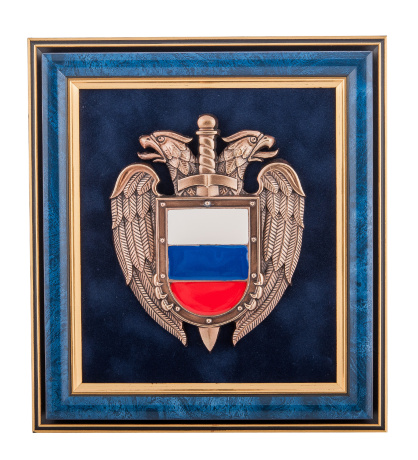ПК- 82 Панно "Герб ФСО" 19х21