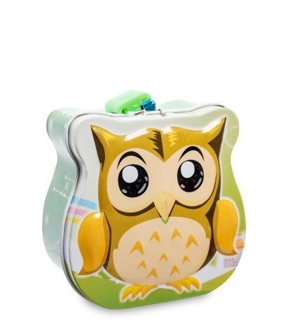 BX- 18/4 Металлическая копилка "Совенок"