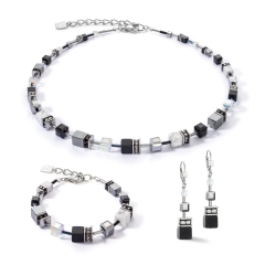 Колье Black-White 4530/10-1314 Coeur de Lion