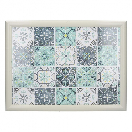 Поднос с подушкой, 44x33x6 см. Green Tile Creative Tops