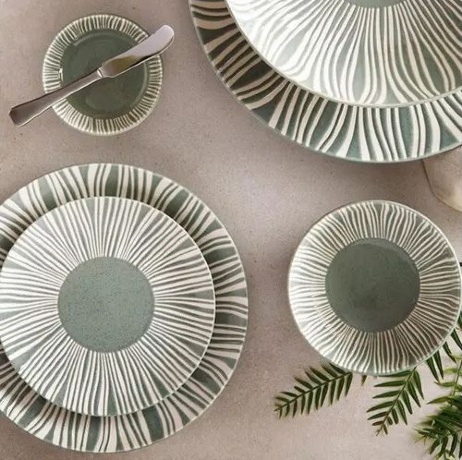 Салатник Solaris, 15.5 см. серо-зелёный Maxwell & Williams