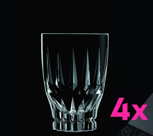 Набор высоких стаканов 4шт. 360 мл. ORNEMENTS Cristal d’Arques