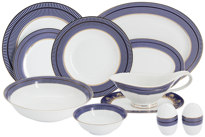 Обеденный сервиз Империя, 6 персон, 27 предметов, Midori