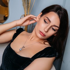 Колье MOP B2103NM-N06.2 BW/S Fiore Luna