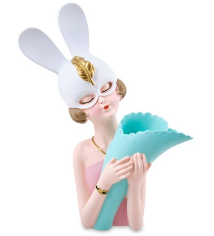 MF-116/2 Подставка "Девочка с ушками"