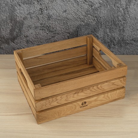 Ящик дубовый, 37х30 см. кор. Uneca